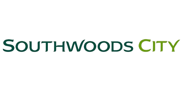 official logo of southwoods city township in biñan laguna