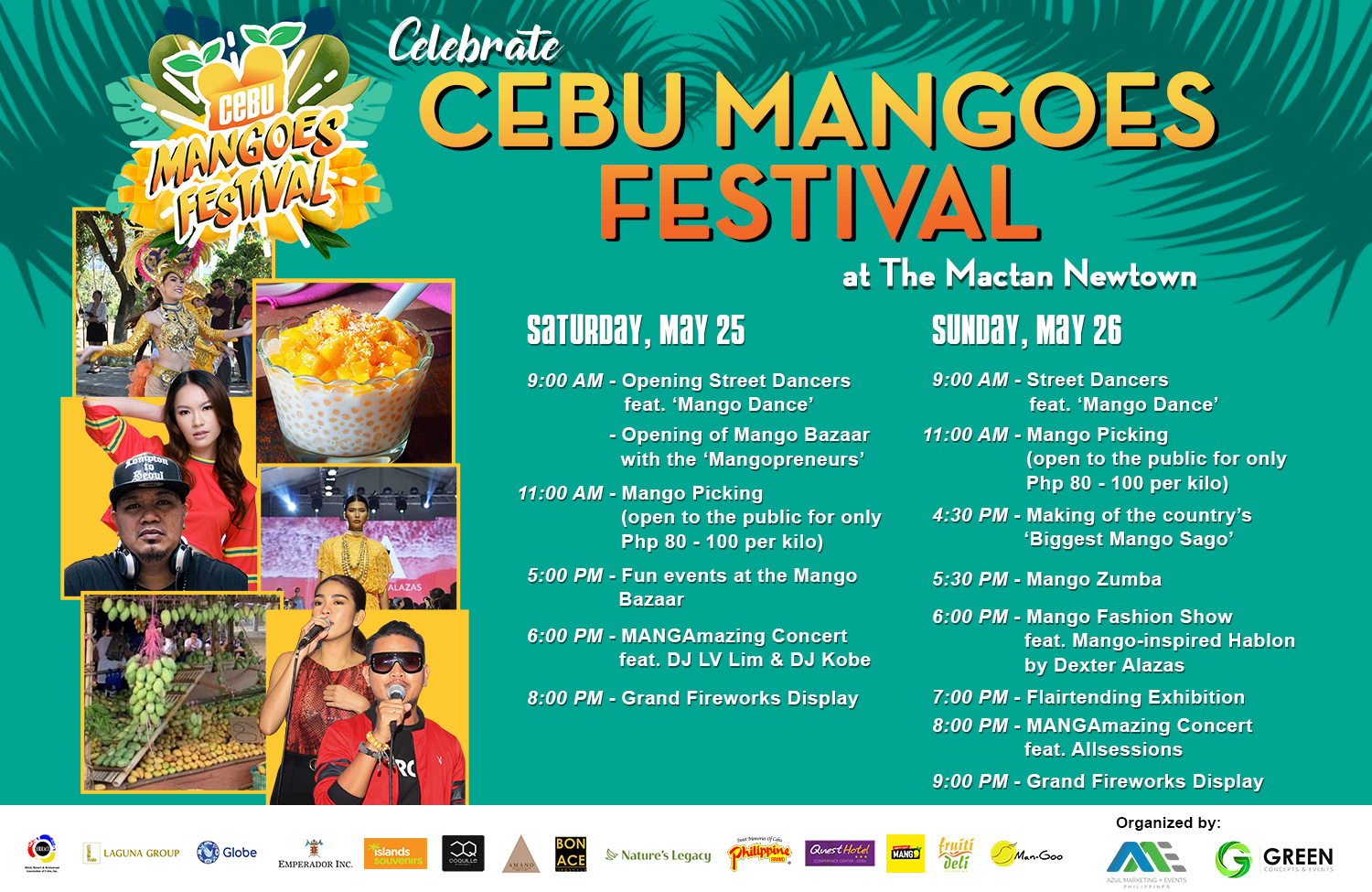 Cebu Mangoes Festival Schedule of Activities