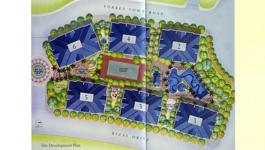map of forbeswood heights condominium in taguig